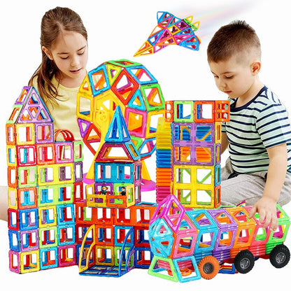 Construction Magnetic Blocks Kid's Toys