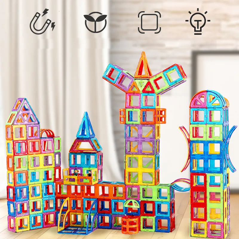 Construction Magnetic Blocks Kid's Toys