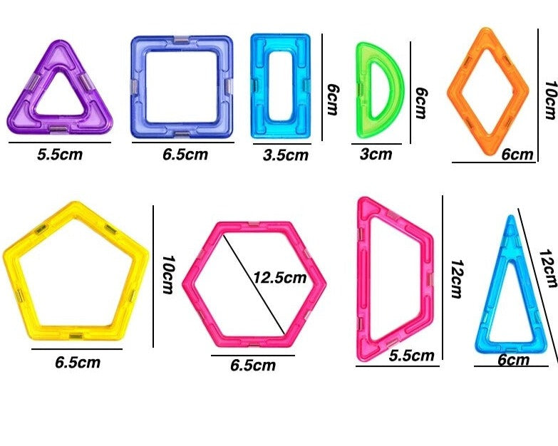 Construction Magnetic Blocks Kid's Toys